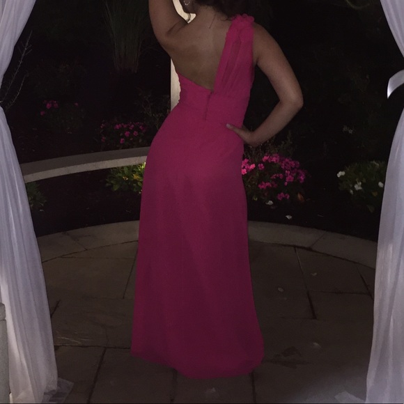 Fuschia Bridesmaid Dress - Picture 5 of 5